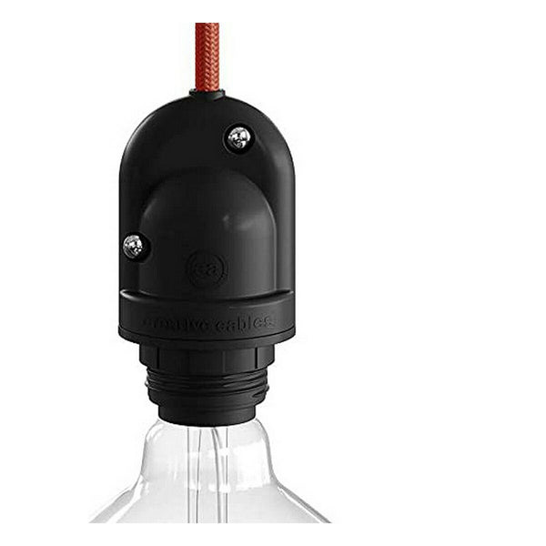 Lampenfassung Schwarz E27