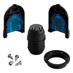 Lampenfassung Schwarz E27