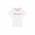Kurzarm-T-Shirt für Kinder Champion Crewneck Weiß