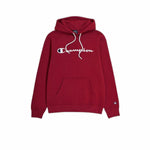 Herren Sweater mit Kapuze Champion Legacy Dunkelrot