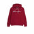 Herren Sweater mit Kapuze Champion Legacy Dunkelrot