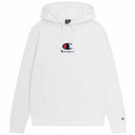 Herren Sweater mit Kapuze Champion Hooded Weiß