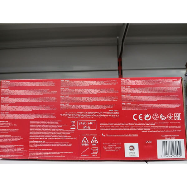 Fahrzeug Fernsteuerung Chicco Fiat 500 Rot 14 x 13,5 x 21 cm