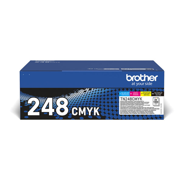 Toner Brother TN248VAL Schwarz/Zyanblau/Magenta/Gelb (4 Stück)