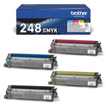 Toner Brother TN248VAL Schwarz/Zyanblau/Magenta/Gelb (4 Stück)