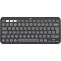 Drahtlose Tastatur Logitech 920-011843 Graphit Qwerty Spanisch QWERTY