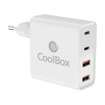 Wandladegerät CoolBox COO-CUAC-100P Weiß 100 W