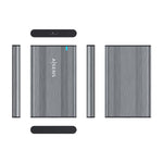 Externe Box Aisens ASE-2526GR Grau 2,5"
