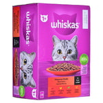 Katzenfutter Whiskas Classic Meals Huhn Rindfleisch Lamm Vögel 12 x 85 g