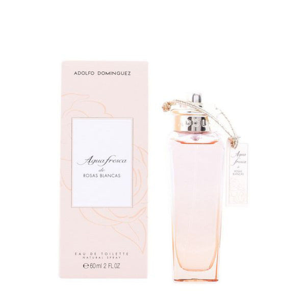 Damenparfüm Adolfo Dominguez Agua fresca de rosas blancas EDT 60 ml