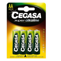 Alkali-Mangan-Batterie Cegasa B.LR6 AA 1,5V (4 uds)