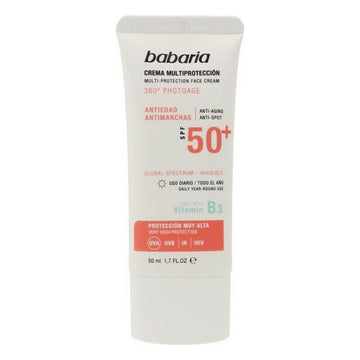 Anti-Sonnenfleckencreme Multi-Protection Babaria Solar Multiproteccion SPF 50+ 50 ml