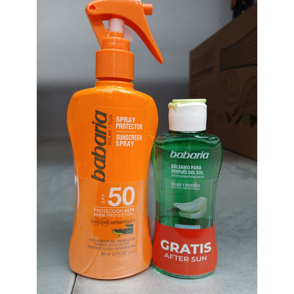 Sonnenschutzspray Babaria Spf 50 100 ml Aloe Vera