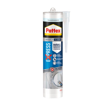 Silikon Pattex Express Durchsichtig 280 ml