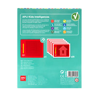 Magnettafel Apli 21,6 x 17,3 cm Rot
