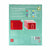 Magnettafel Apli 21,6 x 17,3 cm Rot