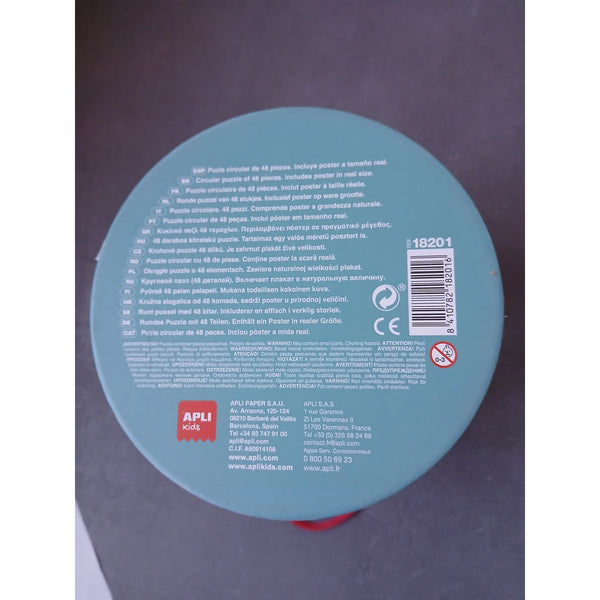 Puzzle Apli kreisförmig