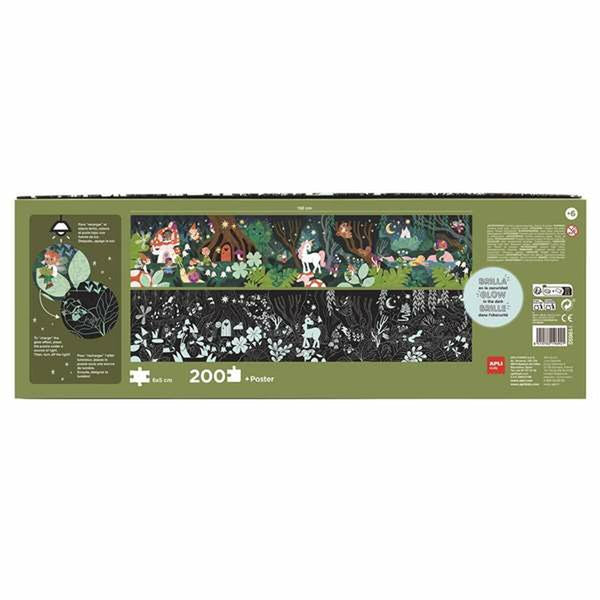 Puzzle Apli  Glow In The Dark  200 Stücke