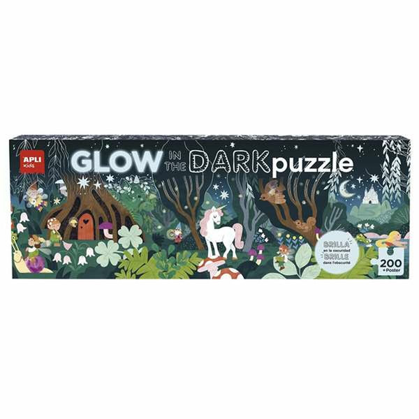 Puzzle Apli  Glow In The Dark  200 Stücke