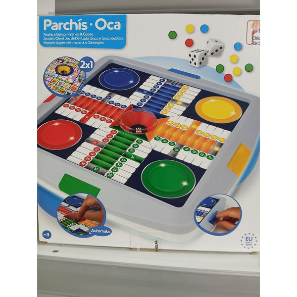 Parchís und Oca-Spiel Chicos 27 x 27 x 4 cm