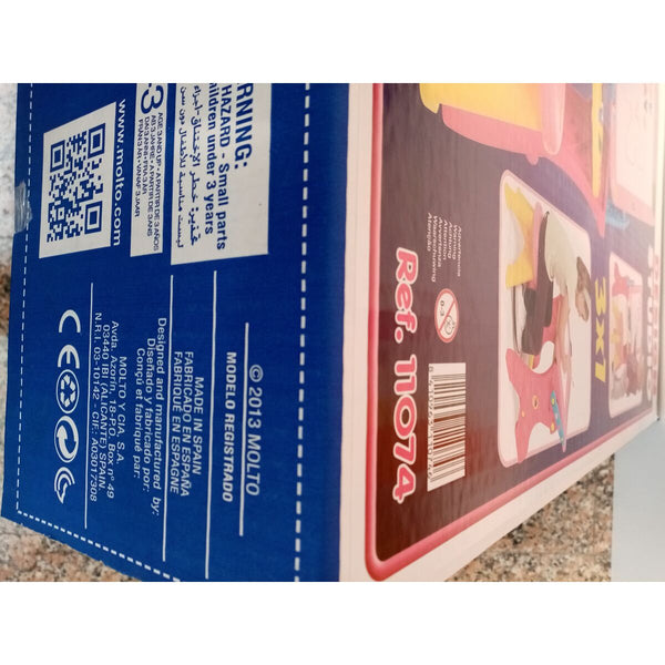 Schreibtisch Moltó Plattenspeicher Rosa