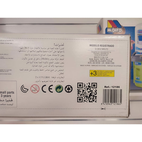 Supermarkt-Spielzeug Supermarket Moltó 2077513 103 cm (20 pcs) (90 cm)