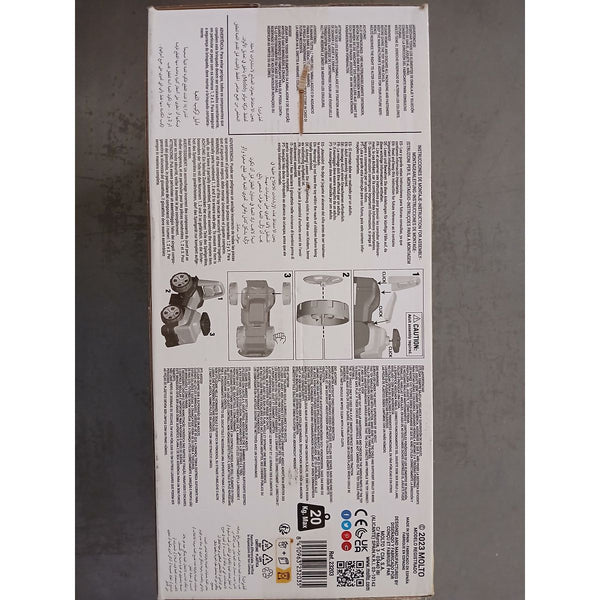 Rutschauto Moltó 3x1 Wheels & Blocks Gelb 89 cm 10 Stücke