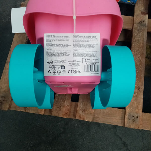 Bauklötze Moltó    20 Stücke Einkaufswagen Rosa