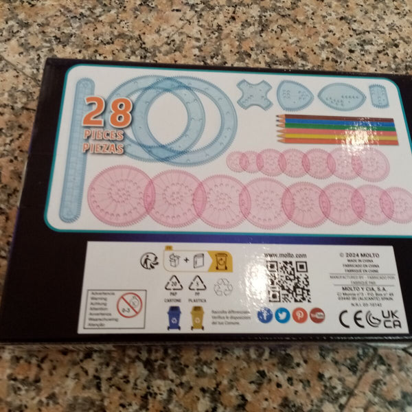 Zeichenset Moltó Graphics 28 Stücke