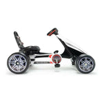 Kart-Auto Injusa 4122 Weiß Pedale 89 x 60 x 50 cm