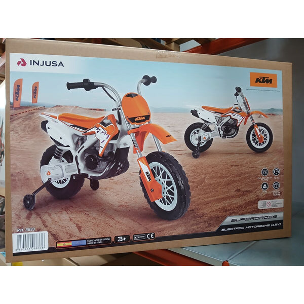 Kinder-Elektro-Roller Injusa Cross KTM SX Orange 12 V