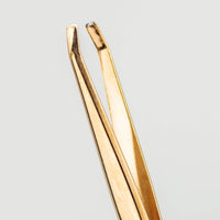 Pinzetten zur Haarentfernung 3 Claveles Gold Krabbe