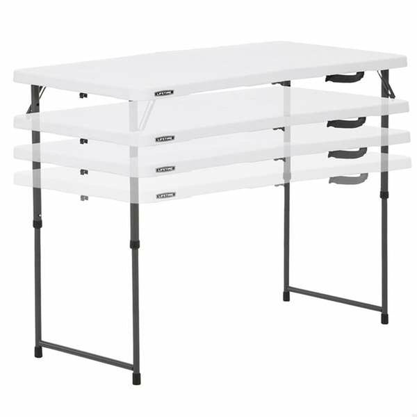 Beistelltisch klappbar, einstellbar Colorbaby 122 x 61 x 56 cm