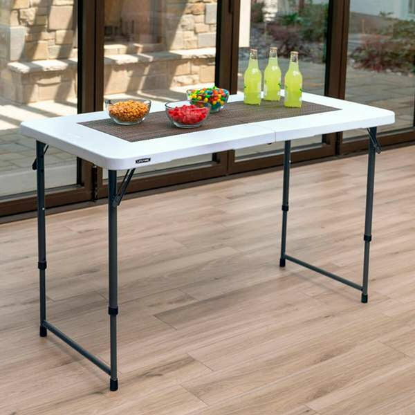 Beistelltisch klappbar, einstellbar Colorbaby 122 x 61 x 56 cm
