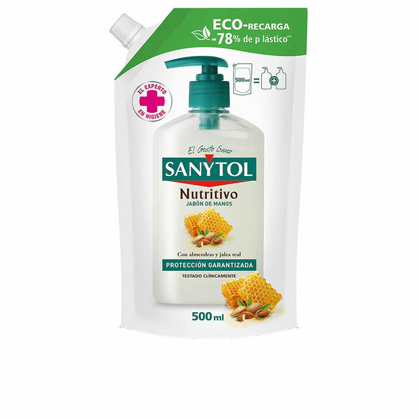 Handseife Sanytol Sanytol Recambio Eco 500 ml Antibakteriell Nahrhaft Nachladen