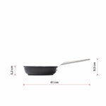Pfanne Valira 4641/25 Induktion Ø 20 cm Schwarz Aluminium
