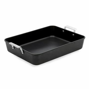 Backofenform Valira 4687/25 35 x 27 cm Schwarz Edelstahl Aluminium