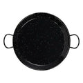 Tiefe Pfanne mit Griffen Vaello Schwarz Emaillierter Edelstahl (Ø 38 cm)