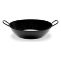 Tiefe Pfanne mit Griffen Vaello Schwarz Emaillierter Edelstahl (Ø 28 cm)