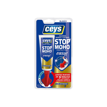 Versiegelung Ceys Stop Moho Easy! Weiß Silikon 70 ml
