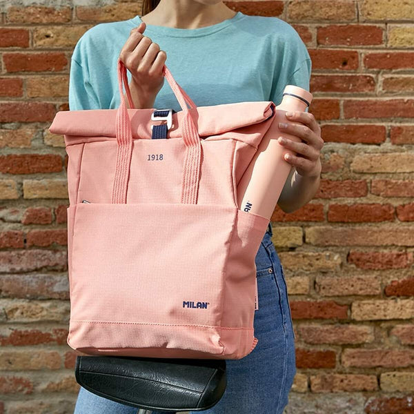 Lässiger Rucksack Milan Rosa 10 L 42 x 29 x 11 cm