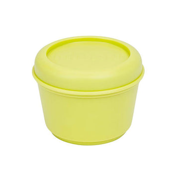 Lebensmittelbehälter Milan Sunset Gelb Kunststoff rund 250 ml Ø 10 x 7 cm