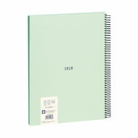 Notizbuch Milan 430 grün A4 80 Blatt (3 Stück)