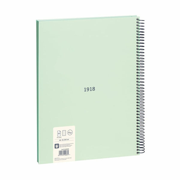 Notizbuch Milan 430 grün A4 80 Blatt (3 Stück)