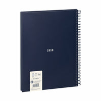 Notizbuch Milan 430 Blau A4 80 Blatt (3 Stück)