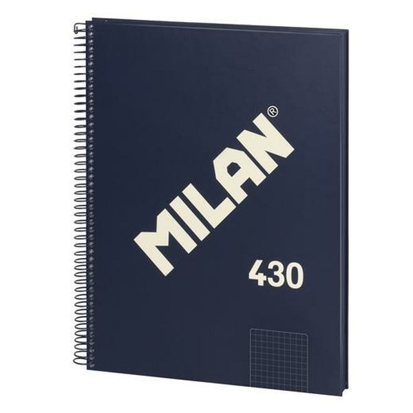 Notizbuch Milan 430 Blau A4 80 Blatt (3 Stück)