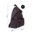 Lässiger Rucksack Milan Shadow Schwarz 22 L 41 x 30 x 18 cm