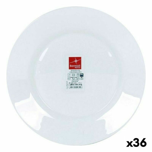 Dessertteller Bormioli Toledo Ø 20 x 1,8 cm (36 Stück)