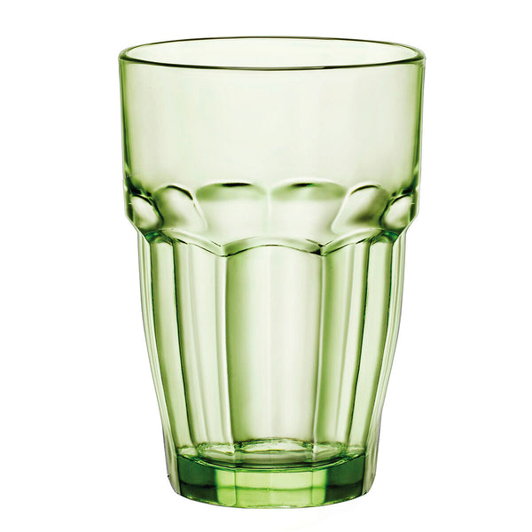Trinkglas Bormioli Rocco Rock Bar grün Glas 370 ml (6 Stück)