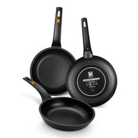 Antihaftbeschichtete Pfanne BRA Sartén Efficient Ø 22 cm Schwarz Metall Aluminium